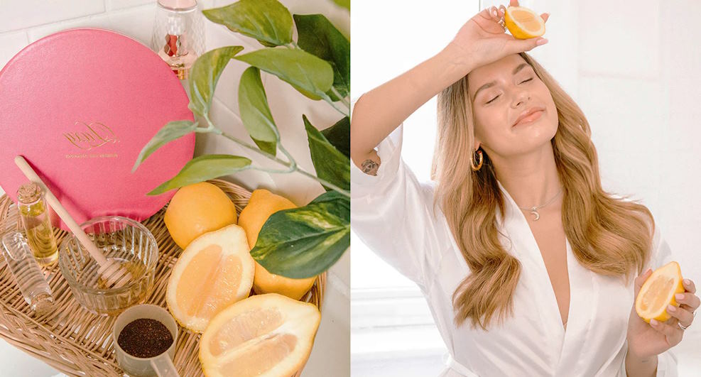 use lemon juice to lighten your hair